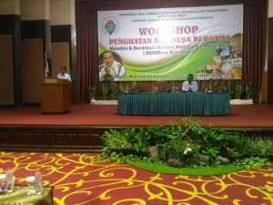 Workshop Penguatan BUMDesa Bersama: Mandiri & Berdikari Melalui Kerjasama Antar Desa (Semarang, 15/11/17)